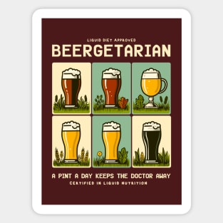BEERGETARIAN Sticker
